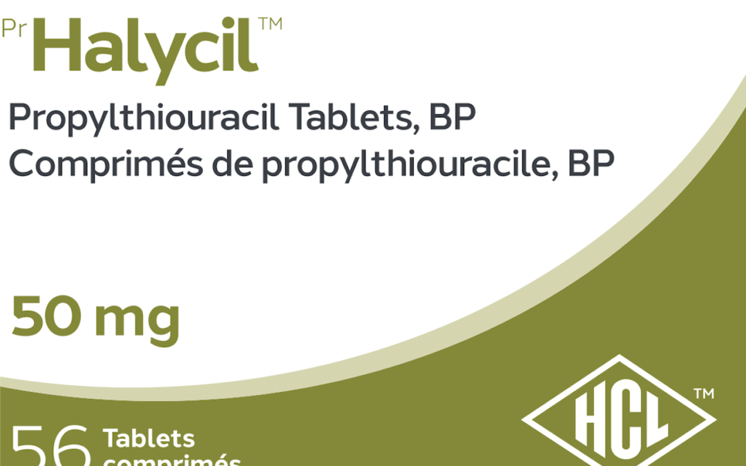 HALYCIL ᵐᵈ (comprimés de 50 mg de propylthiouracile)